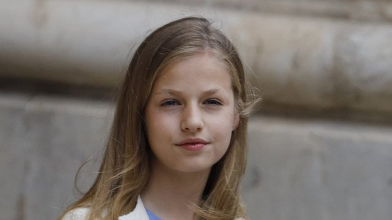 Kronprinzessin Leonor von Spanien wird 14.