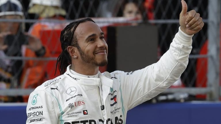 Will in Austin seinen sechsten WM-Titel perfekt machen: Mercedes-Pilot Lewis Hamilton.