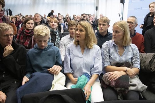 Im Berliner Verwaltungsgericht: Die Bio-Landwirte, die gegen die Klimapolitik der Bundesregierung klagen.