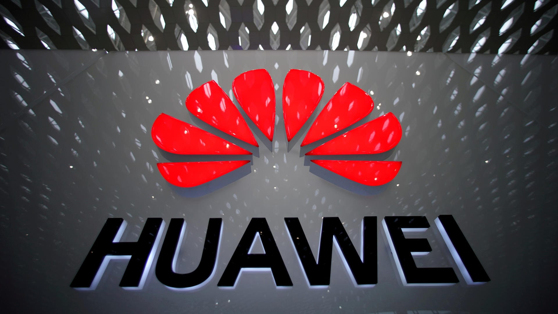 FILE PHOTO: FILE PHOTO: A Huawei company logo is pictured at the Shenzhen International Airport in Shenzhen