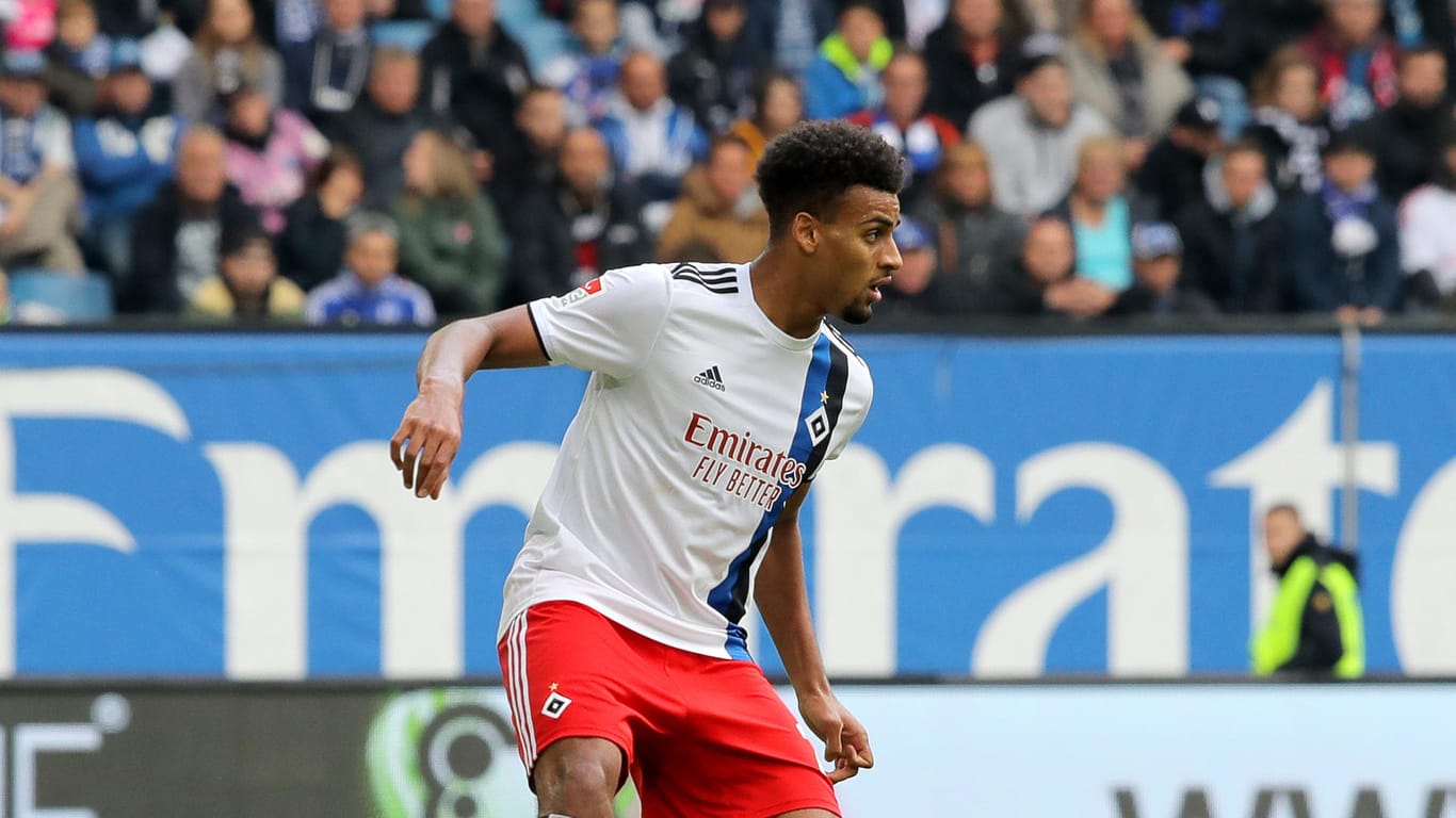 Josha Vagnoman: Der HSV-Profi fällt für länger wegen einer Verletzung aus.