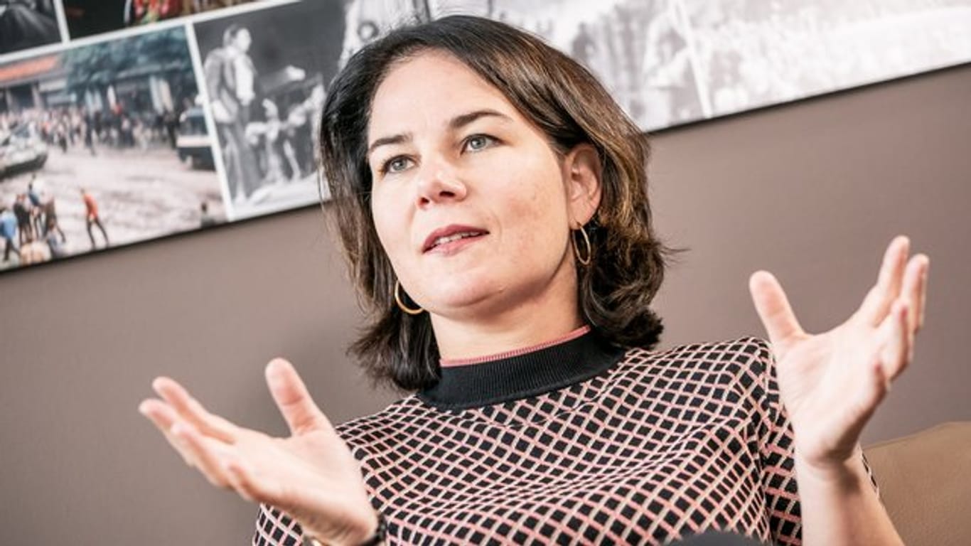 Annalena Baerbock, Bundesvorsitzende von Bündnis 90/Die Grünen, fordert eine starke Formulierung der Kinderrechte.