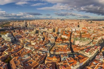 Blick auf Madrid.