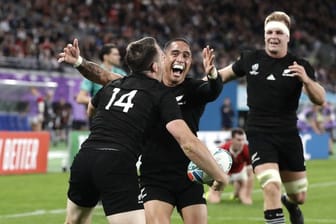 Neuseeland sicherte sich im kleinen Finale Platz drei der Rugby-WM.