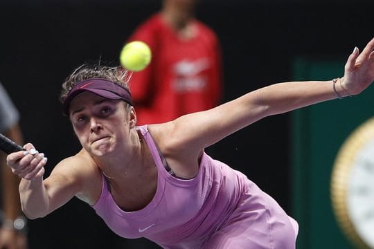 Jelina Switolina erreichte bei den WTA Finals das Halbfinale.