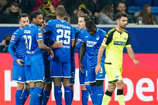 1899 Hoffenheim besiegte den SC Paderborn klar mit 3:0.