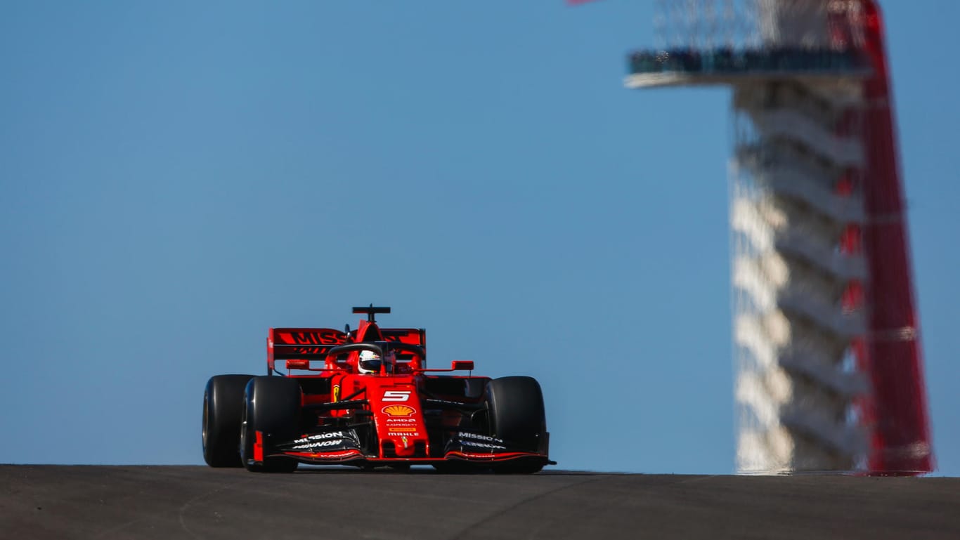 Furh im 2. Freien Training auf den vierten Rang: Sebastian Vettel.