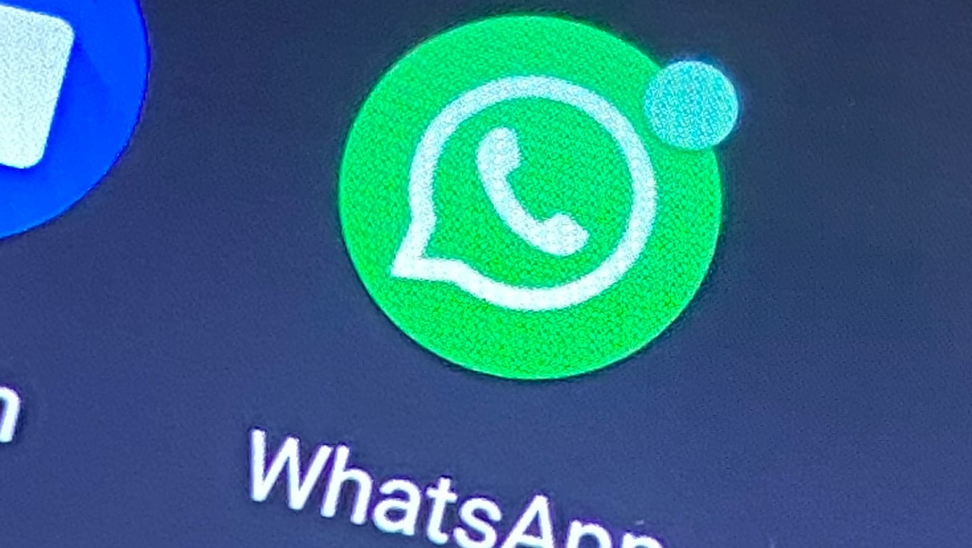 Die Whatsapp-App auf einem Android-Smartphone.