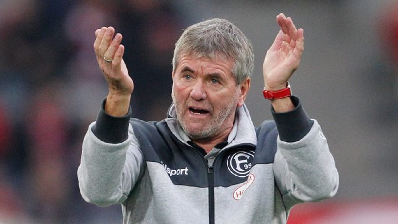 Schaut schon auf die Zeit nach der Trainer-Karriere: Düsseldorf-Coach Friedhelm Funkel.