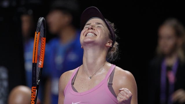 Steht bei den WTA Finals erneut im Endspiel: Jelina Switolina.