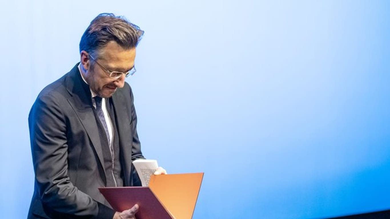 Lukas Bärfuss hat den diesjährigen Georg-Büchner-Preis bekommen.
