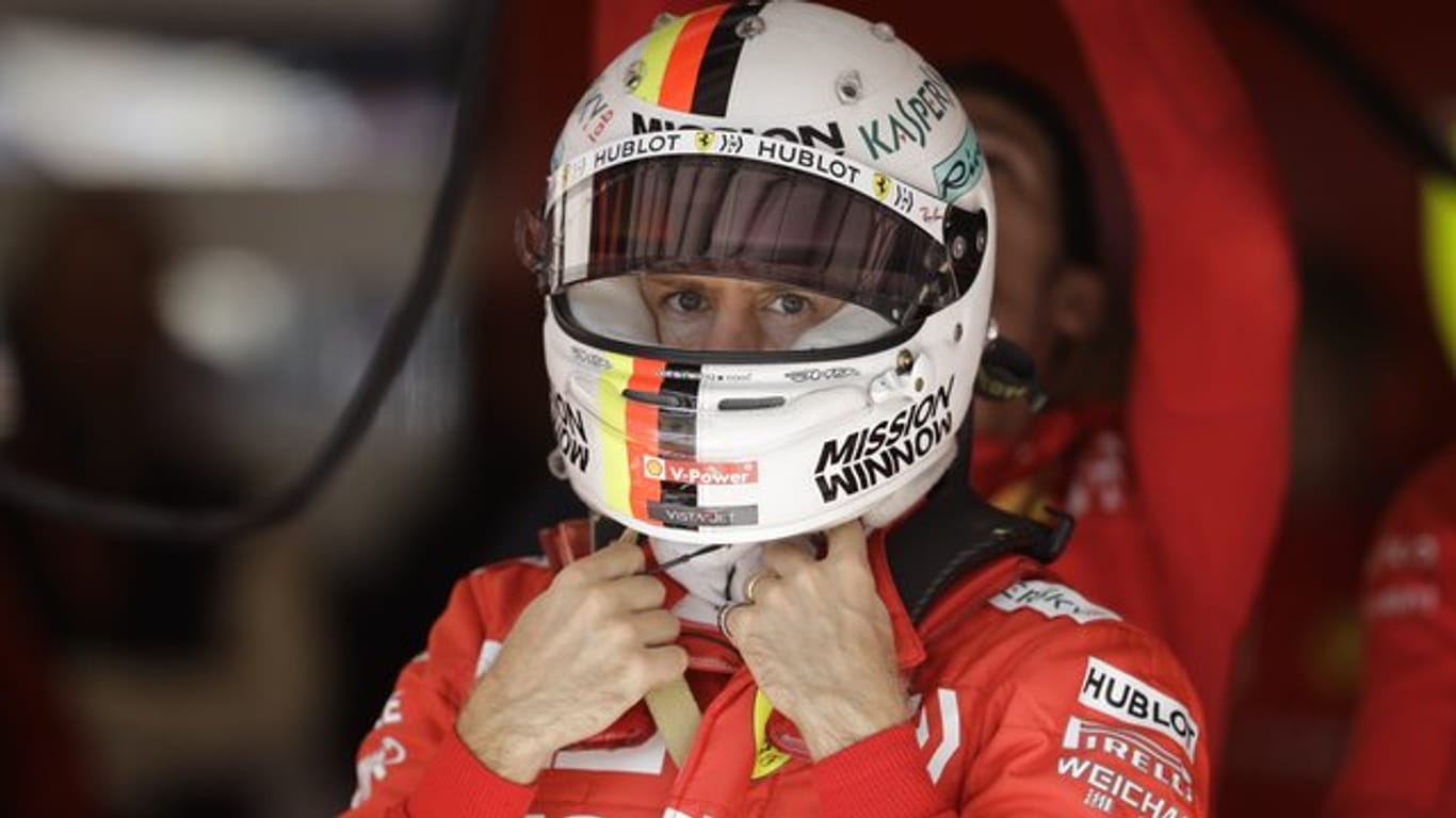 Startet in Austin von Platz zwei: Ferrari-Pilot Sebastian Vettel.