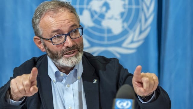 Vincent Cochetel, UNHCR-Beauftragter für die Situation der Flüchtlinge auf der zentralen Mittelmeerroute. Vincent Cochetel, UNHCR-Beauftragter für die Situation der Flüchtlinge auf der zentralen Mittelmeerroute.