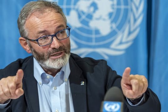 Vincent Cochetel, UNHCR-Beauftragter für die Situation der Flüchtlinge auf der zentralen Mittelmeerroute.