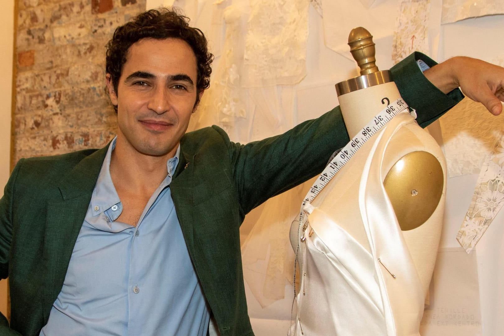 Zac Posen: Der Designer startete mit 20 Jahren seine Karriere.