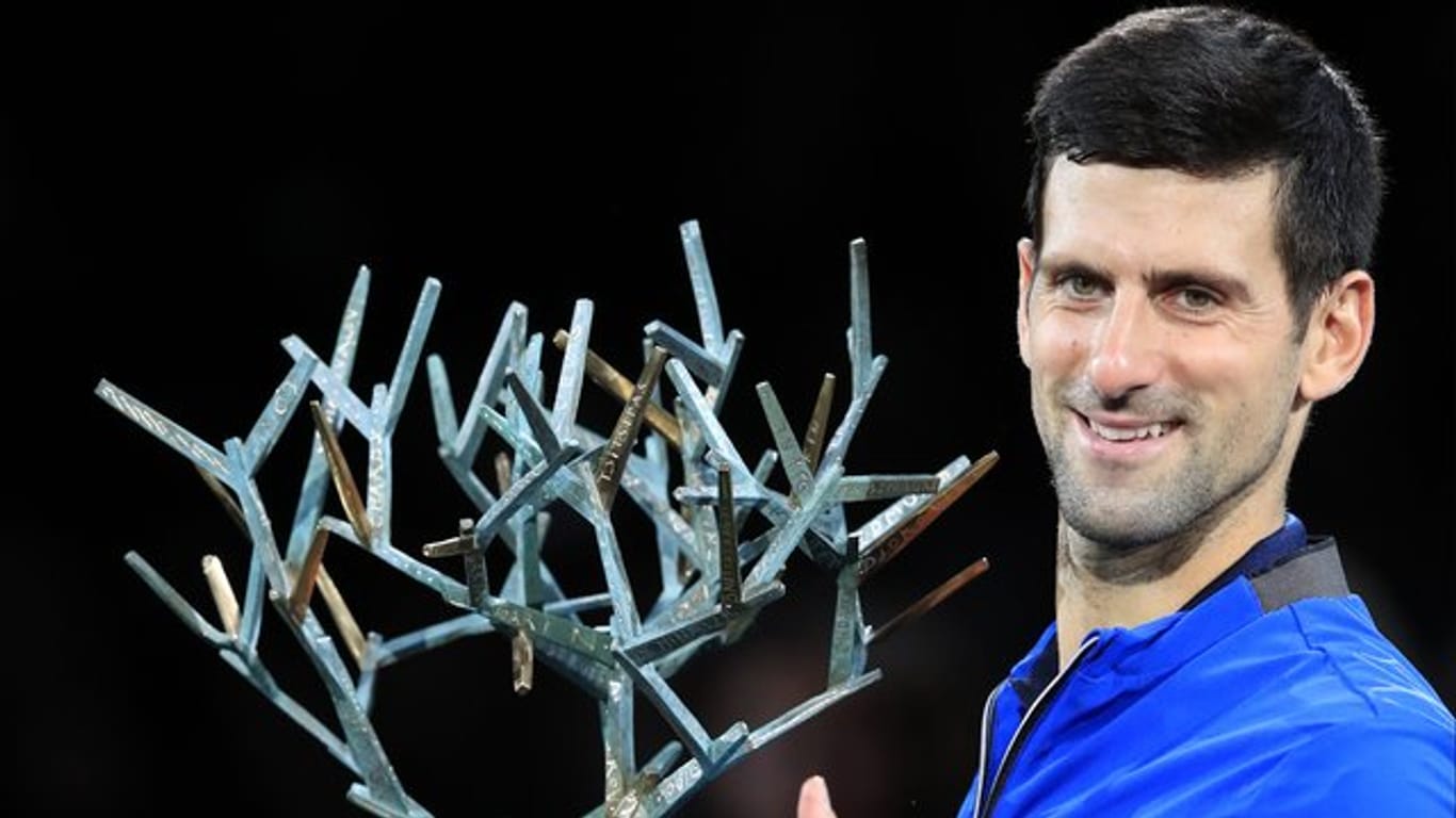 Novak Djokovic hat in Paris das Finale gegen Denis Shapovalov gewonnen.