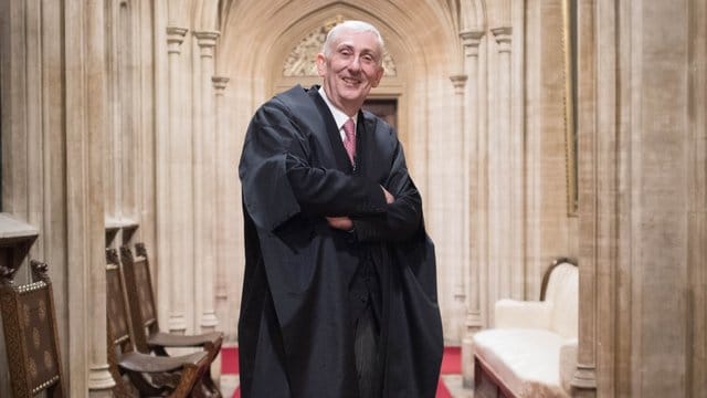 Neuer Präsident im britschen Unterhaus: Lindsay Hoyle im Palace of Westminster.