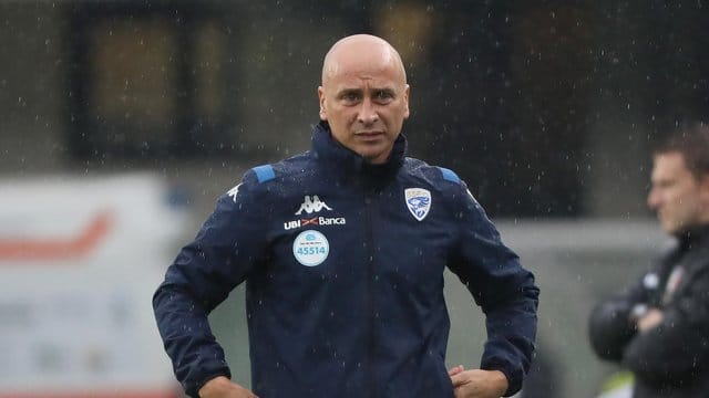 Musste bei Brescia Calcio gehen: Trainer Eugenio Corini.