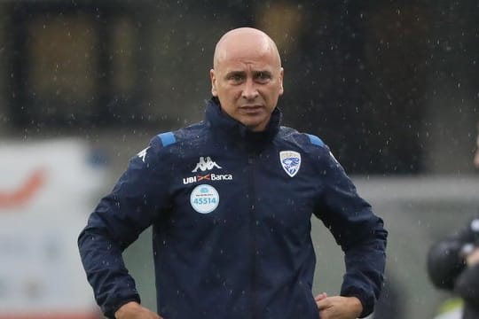 Musste bei Brescia Calcio gehen: Trainer Eugenio Corini.