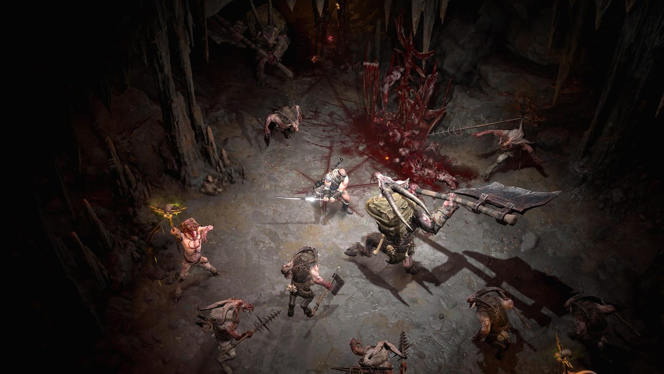 Ein Screenshot aus "Diablo 4": Das neu angekündigte Speil soll die Stärken der drei Vorgänger in einem neuen Teil der Serie kombinieren.