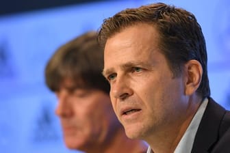 Oliver Bierhoff sieht das DFB-Team bei der EM 2020 eher in einer Außenseiter-Rolle.