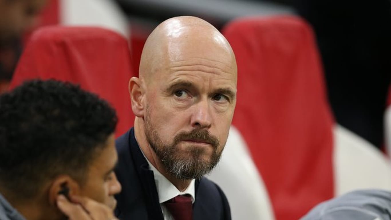 Trainer Erik ten Hag ist vertraglich bis 2022 an Ajax Amsterdam gebunden.