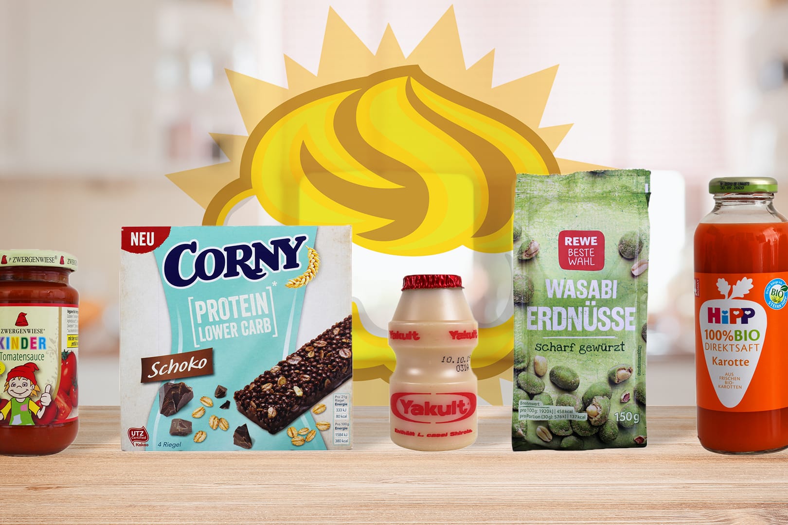 Fünf Produkte aus dem Supermarkt: Welches ist die dreisteste Werbelüge des Jahres?