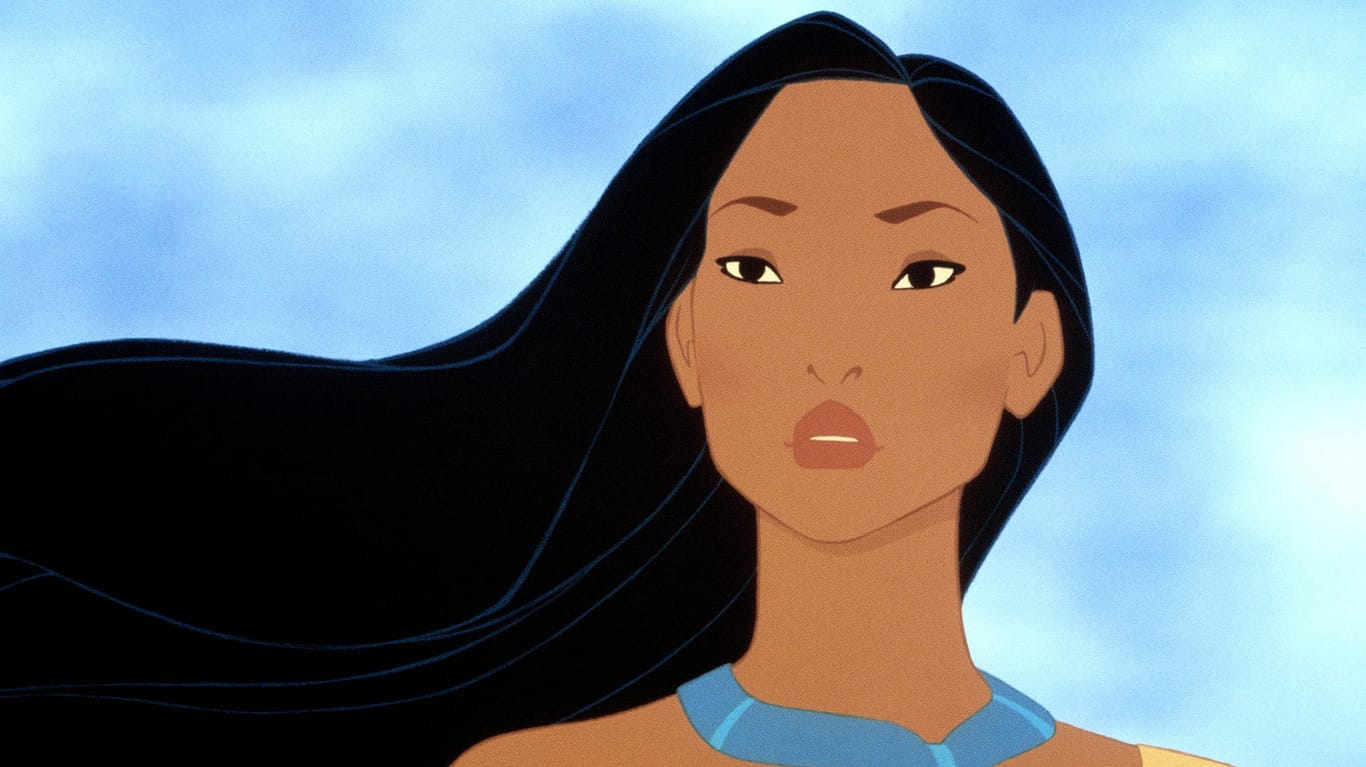 Pocahontas im Disney-Film von 1995: Die Indianertocher Pocahontas soll im 17. Jahrhundert in Nordamerika zwischen Ureinwohnern und Kolonialisten vermittelt haben.