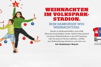 Hamburger Weg: Der HSV erfüllt an Weihnachten wieder die Wünsche bedürftiger Kinder.