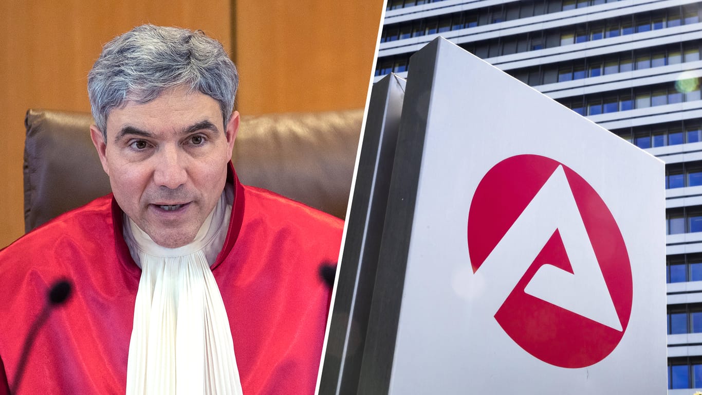 Karlsruhe: Der Erste Senats des Bundesverfassungsgerichts verkündet das Urteil über die Rechtmäßigkeit von Hartz-IV-Sanktionen.