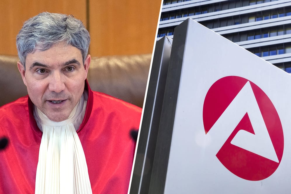 Karlsruhe: Der Erste Senats des Bundesverfassungsgerichts verkündet das Urteil über die Rechtmäßigkeit von Hartz-IV-Sanktionen.