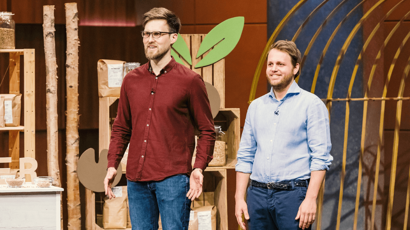 Die Keimster-Gründer Michael Gebhardt und Erik Renk.