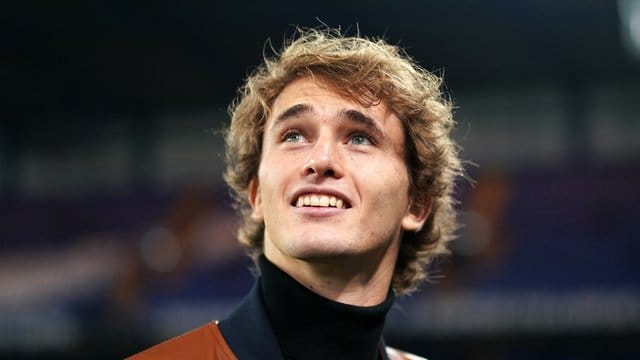 Tennis-Profi Alexander Zverev war das erste Mal an der Stamford Bridge.