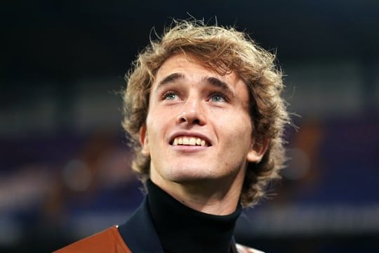 Tennis-Profi Alexander Zverev war das erste Mal an der Stamford Bridge.