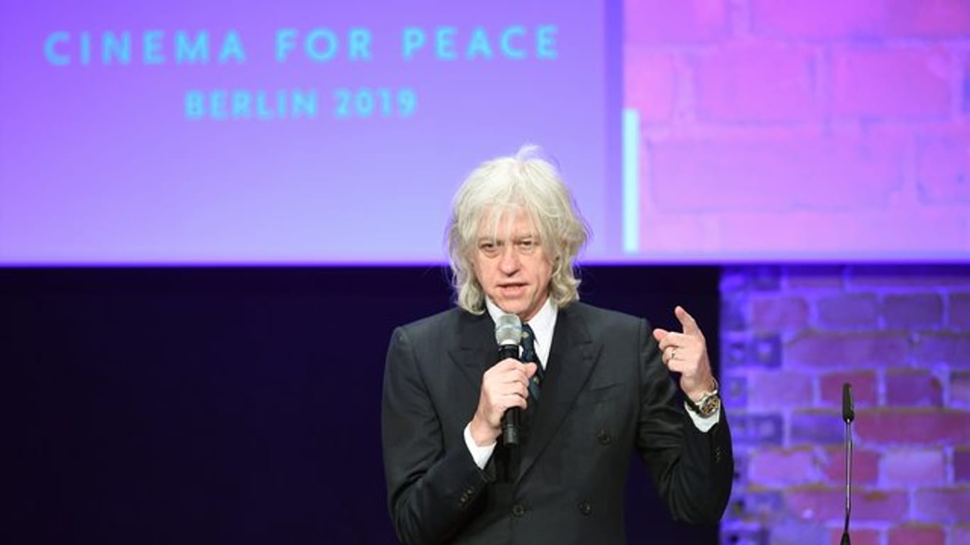 Für sein soziales Engagement ist Bob Geldof bereits vielfach ausgezeichnet worden.