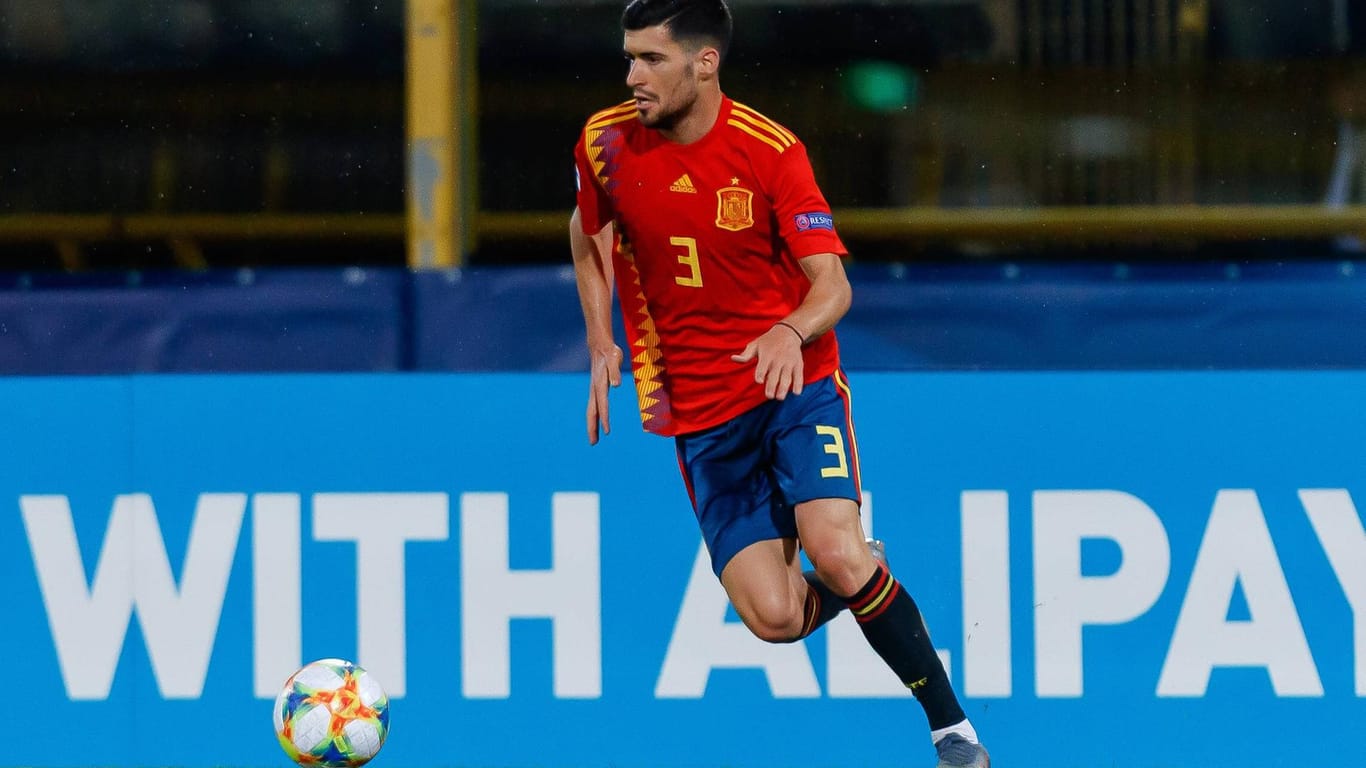 Kam in zwei Spielen bei der U21-Europameisterschaft für Spanien zum Einsatz: Aarón Martín.