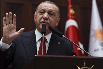 Präsident Recep Tayip Erdogan: In einer im Fernsehen übertragenen Rede betonte er, dass sein Land mit der Festnahme nicht prahlen wolle.
