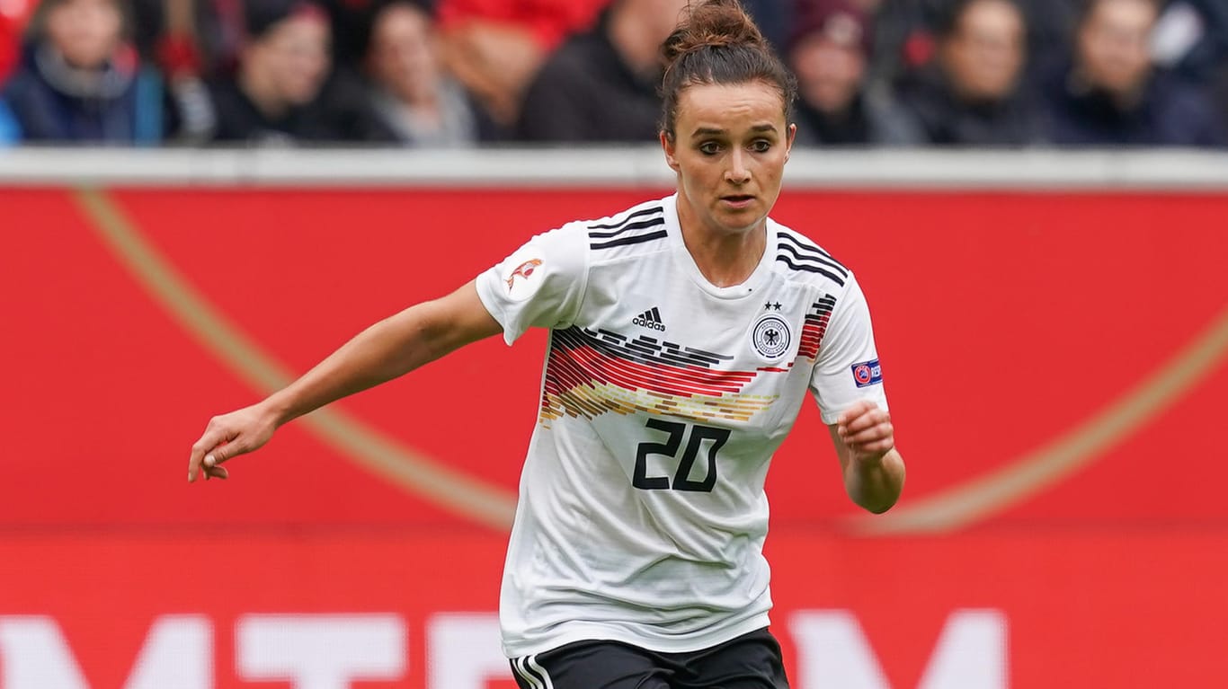 Lina Magull: Die Bayern-Spielerin ragte in den vergangenen Länderspielen heraus.
