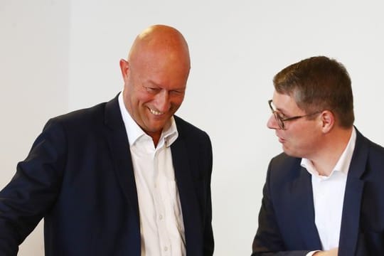 Endlich geschafft Thüringens FDP-Chef Thomas L.