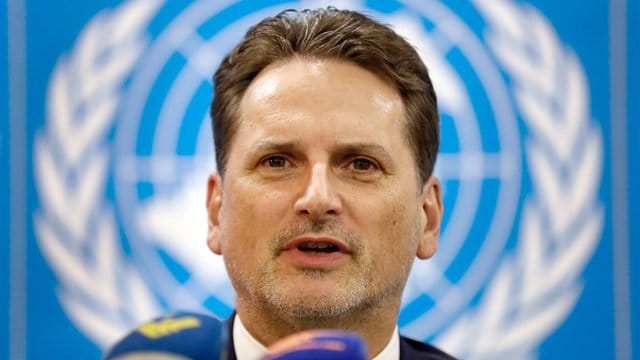 Der bisherige UNRWA-Chef Pierre Krähenbühl, hier Mitte Februar, hat seinen Rücktritt erklärt. Der bisherige UNRWA-Chef Pierre Krähenbühl, hier Mitte Februar, hat seinen Rücktritt erklärt.