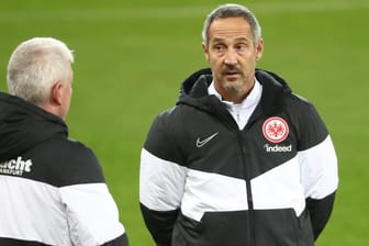 Adi Hütter hat Respekt vor Lüttich: Am Abend ist Eintracht Frankfurt zu Gast.