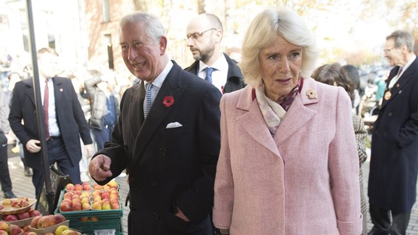 Camilla, Herzogin von Cornwall, und Prinz Charles von Großbritannien.