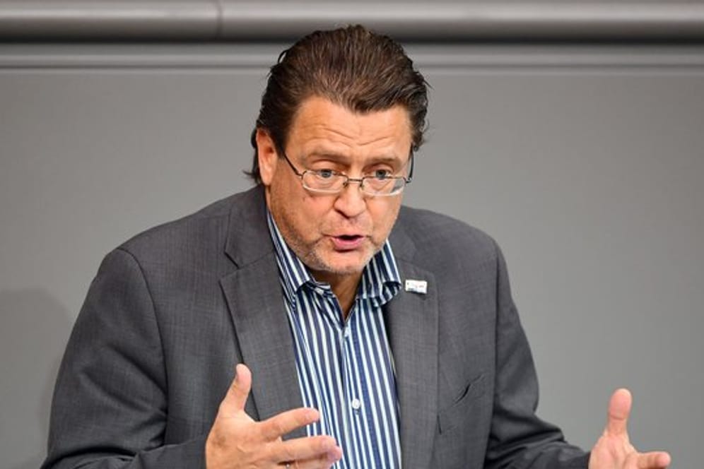 Stephan Brandner (AfD) während einer Sitzung des Bundestages.