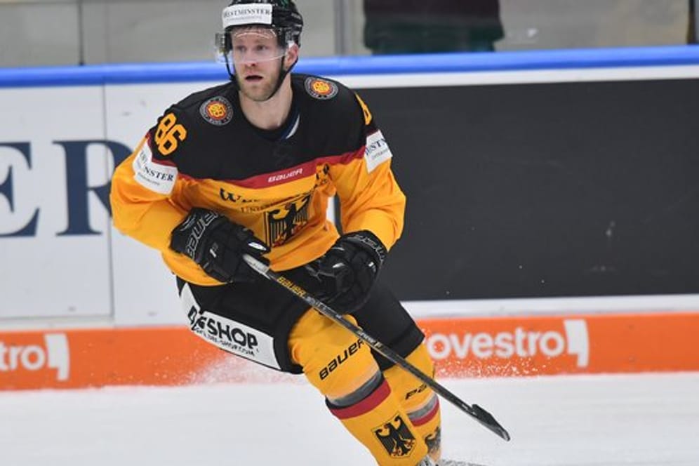 Der deutsche Eishockeyspieler Daniel Pietta.