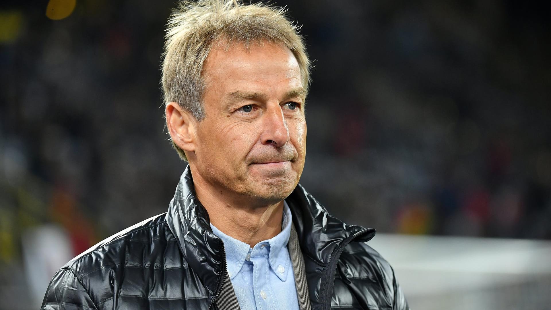 Blick nach Berlin: Jürgen Klinsmann.