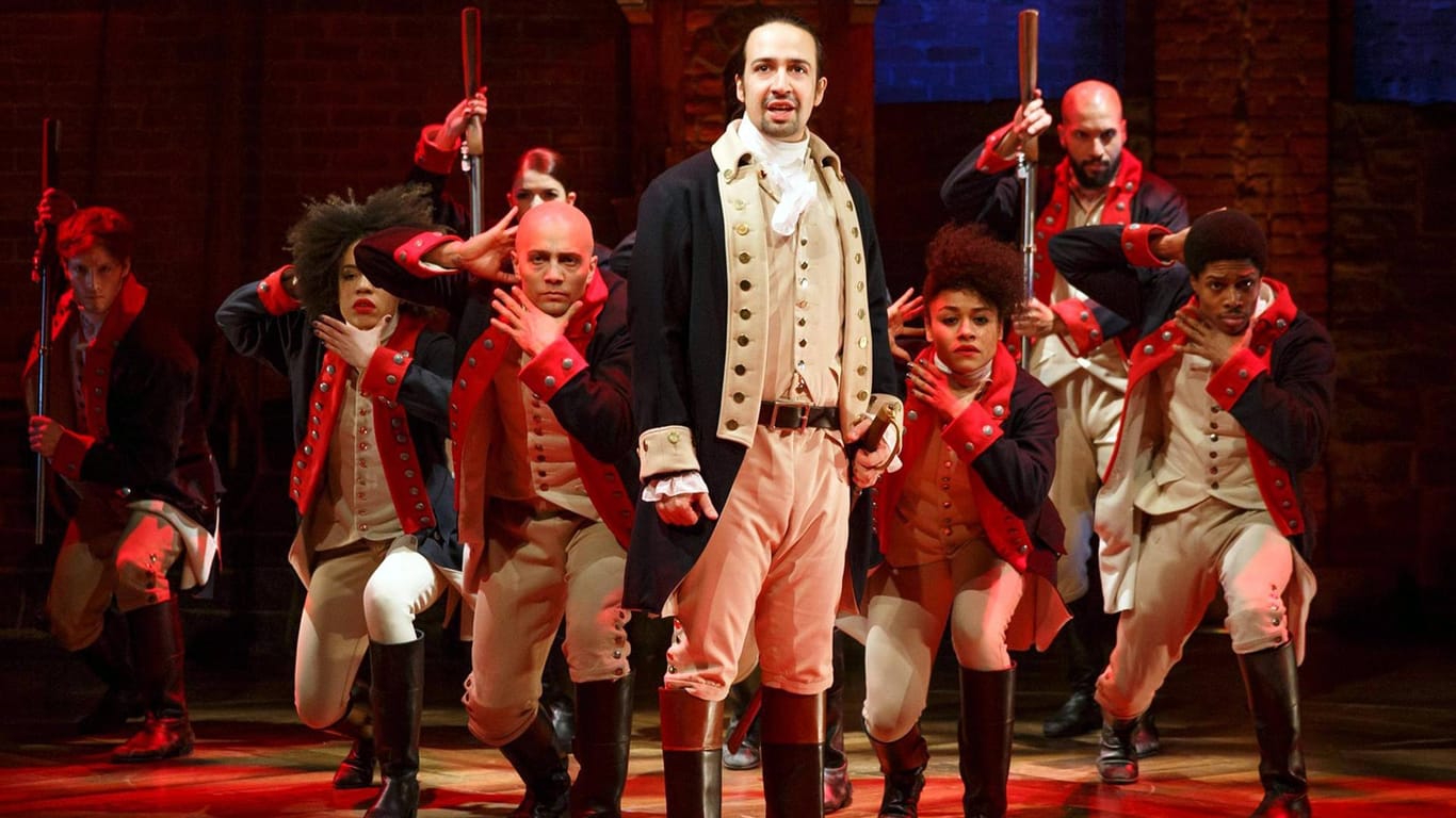 Lin-Manuel Miranda als Alexander Hamilton: Das Musical "Hamilton" erzählt auch von der Amerikanischen Revolution – und machte den ersten Finanzminister der USA zum Star.