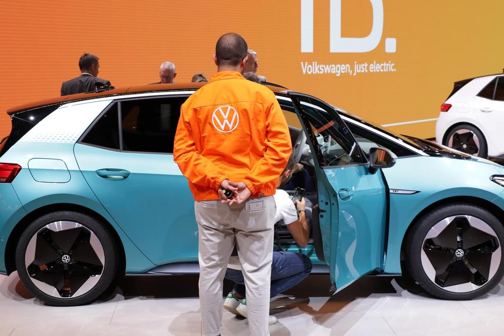 Neuer Volkswagen iD.3 auf der IAA 2019: Die neuen Batteriesysteme von Volkswagen kommen unter anderem im gerade gestarteten Elektroauto ID.3 zum Einsatz.