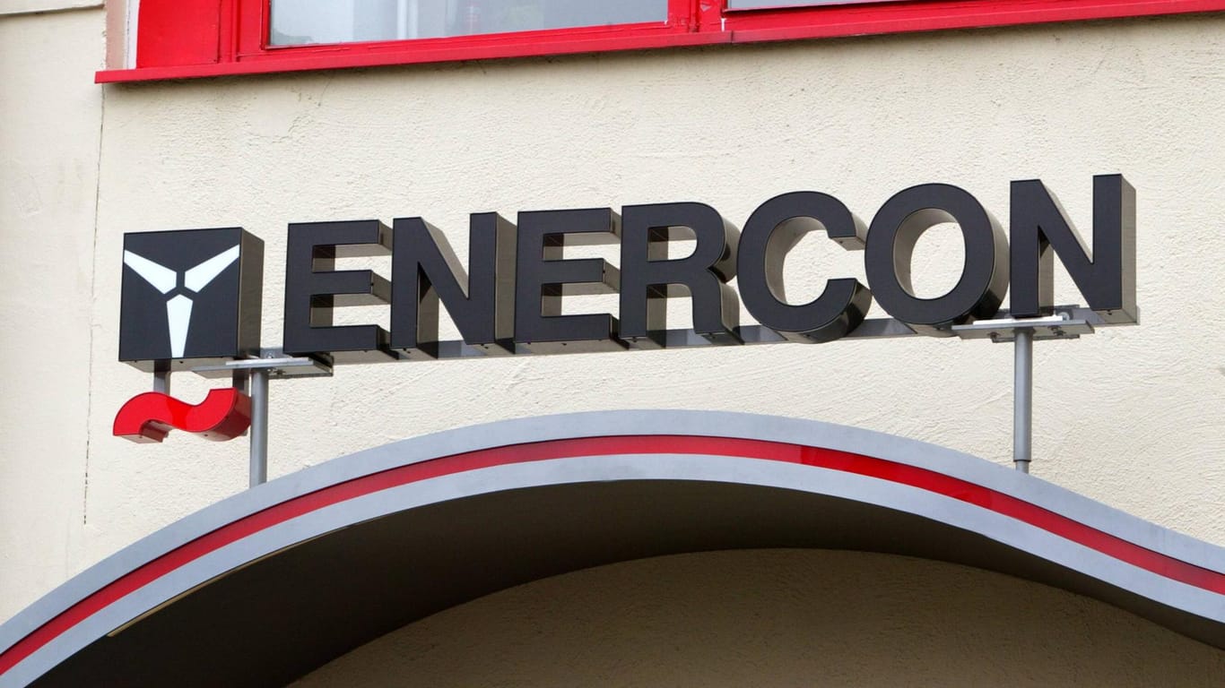 Enercon-Logo: Der Windkraftanlagen Hersteller leidet besonders unter der Krise der Windenergie.