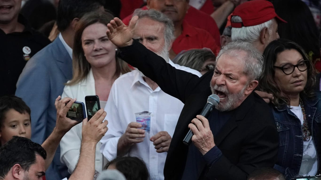Luiz Inácio Lula da Silva: Der Ex-Präsident wurde zu acht Jahren Gefängnis verurteilt.