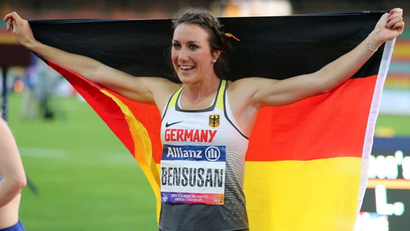 Hat bei der Para-WM im Sprint über 200 Meter gesiegt: Irmgard Bensusan.